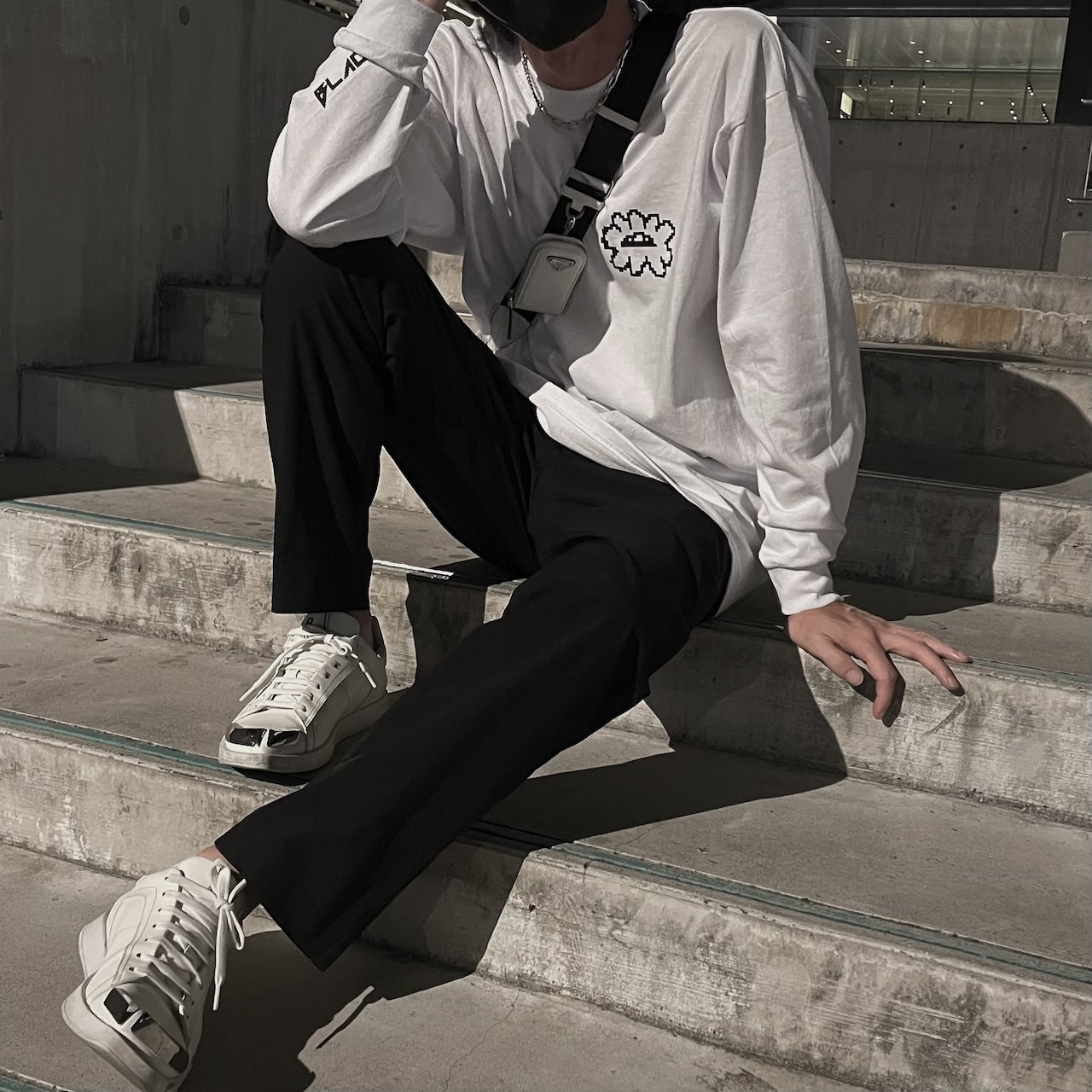 フラワーリップロンT | Flower lip long T