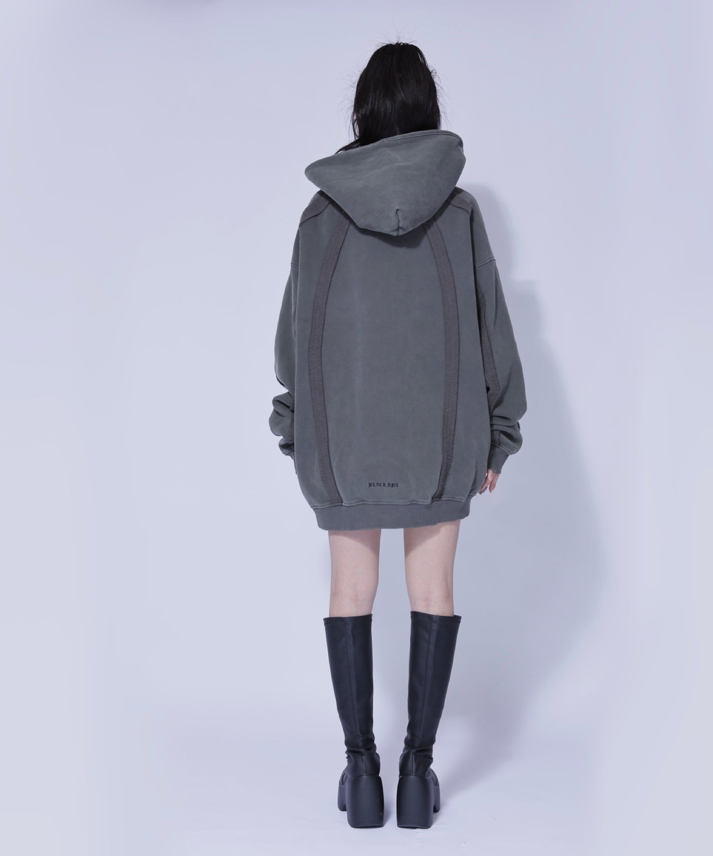 フェードラインジップパーカー / Fade Line Zip Hoodie