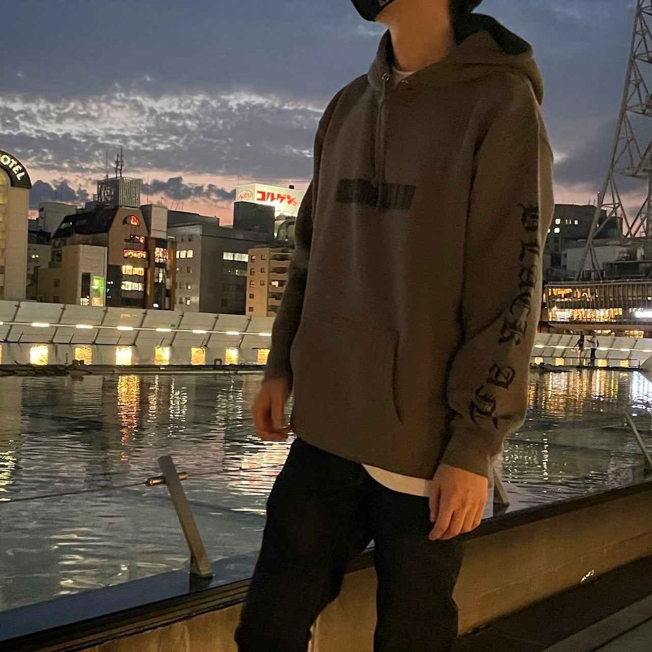 バーコード パーカー | Barcode hoodie