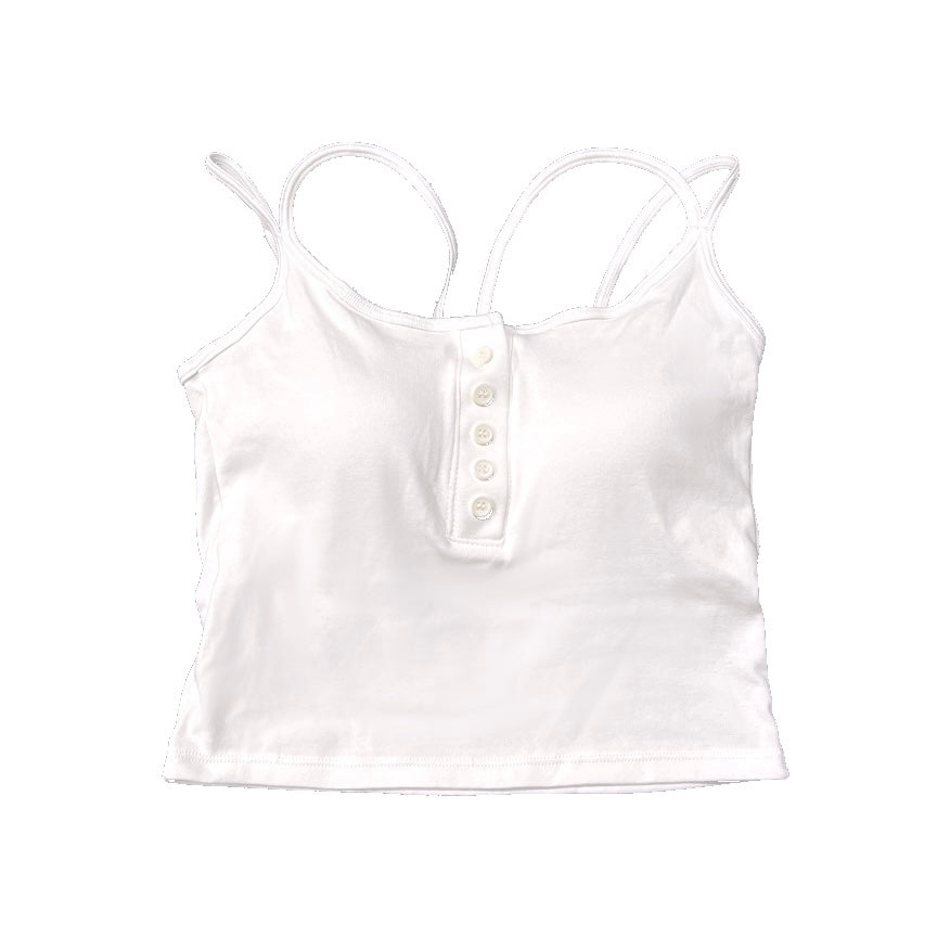 ボタン付きキャミソール | Buttoned Camisole
