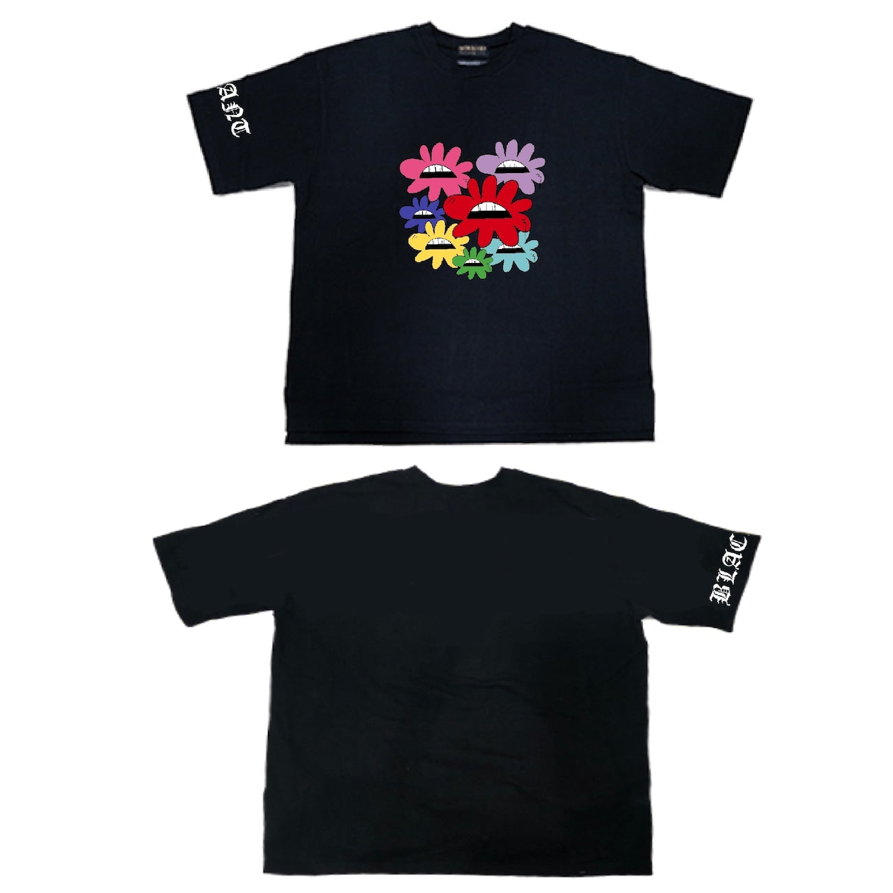 リップフラワーTシャツ | lip flower T