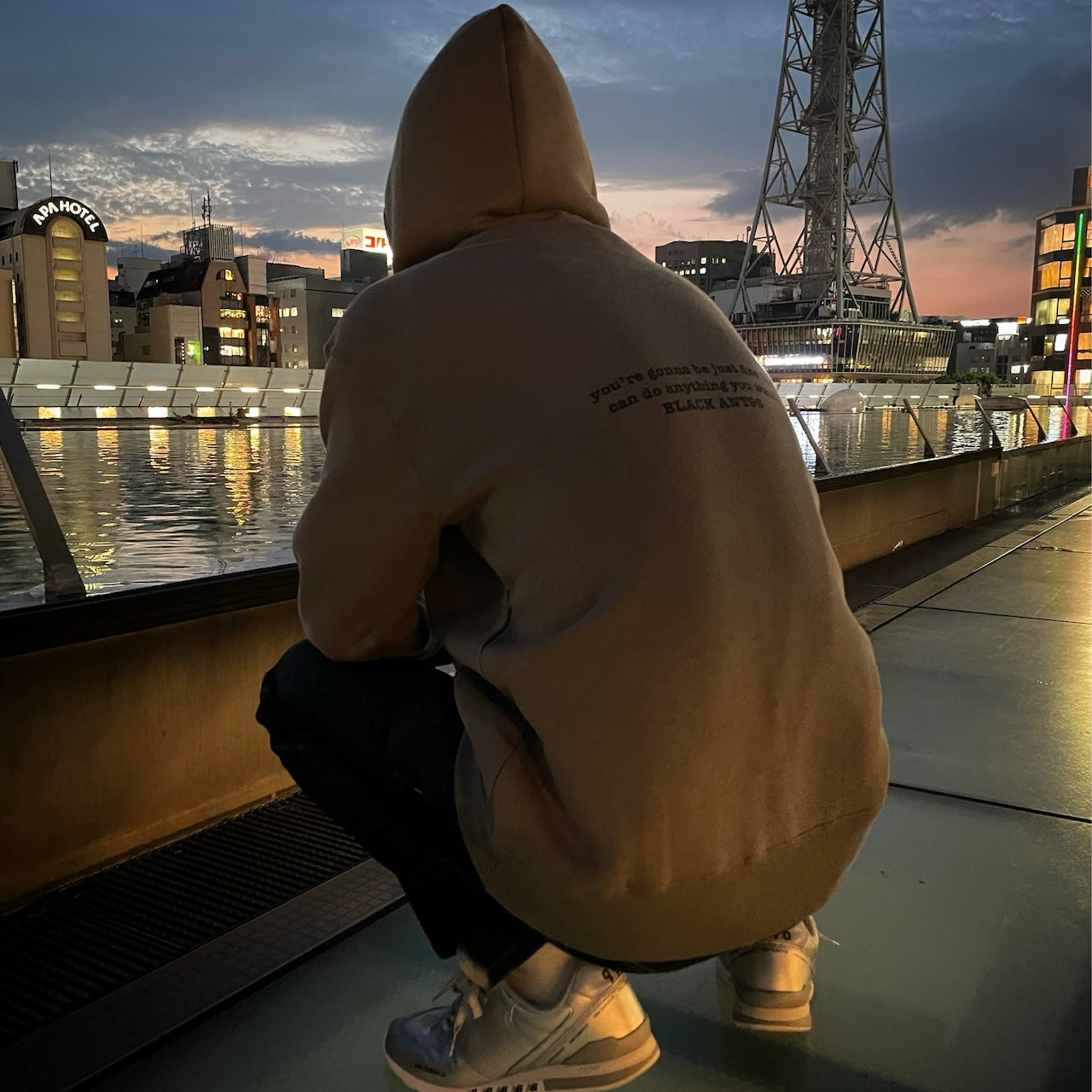 バーコード パーカー | Barcode hoodie