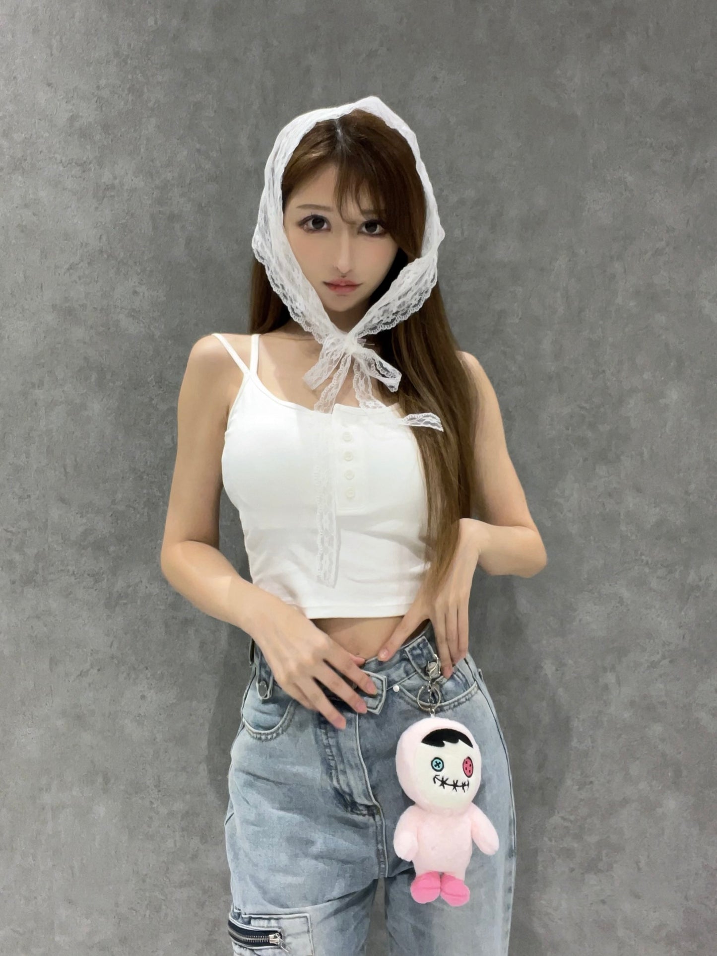 ボタン付きキャミソール | Buttoned Camisole