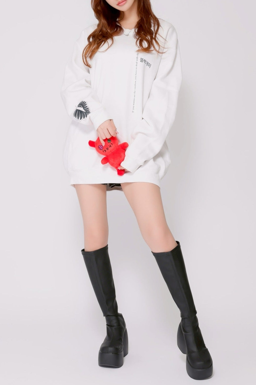 【2枚セット】ハングルトレーナー | Hangulsweatshirt