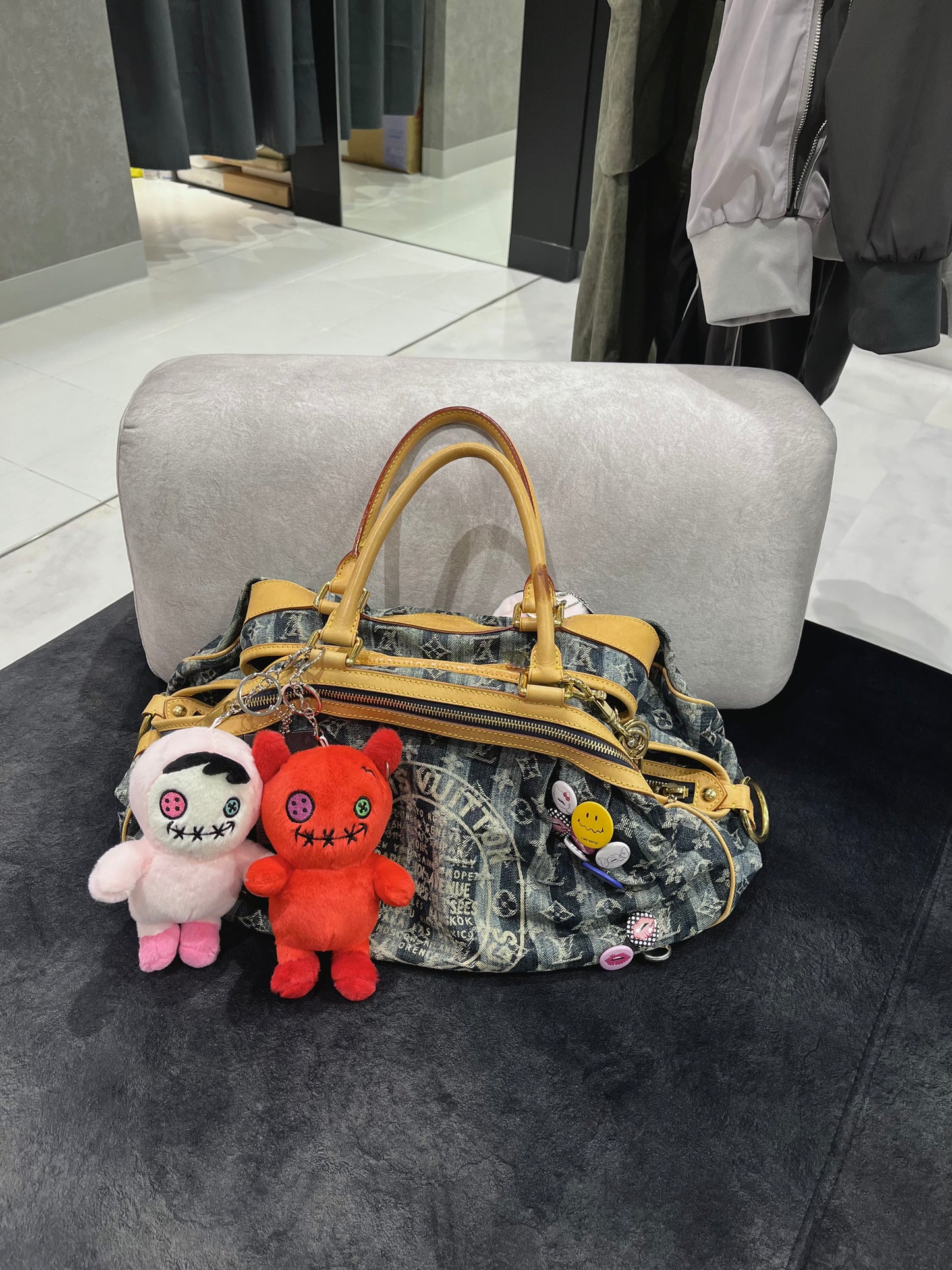 ぬいぐるみキーホルダー 3匹の戦士セット / Stuffed keychain Set