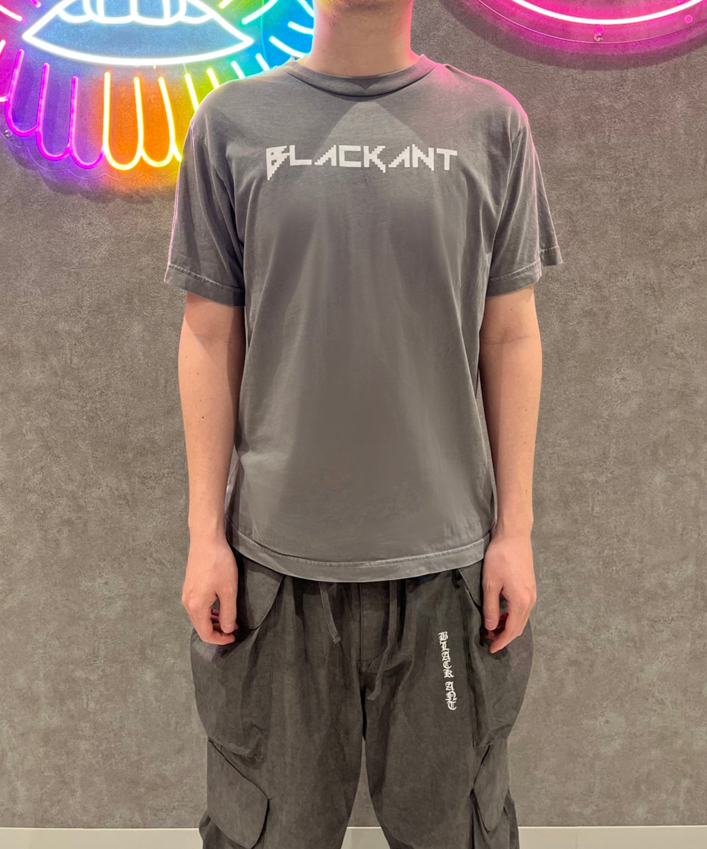 BLACKANT オープン限定ピグメントTシャツ96