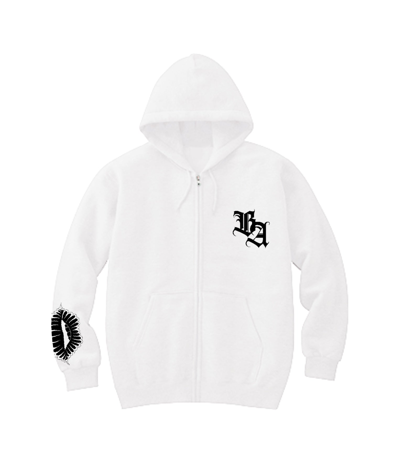 BAジップパーカー/BA Zip Hoodie – BLACKANT