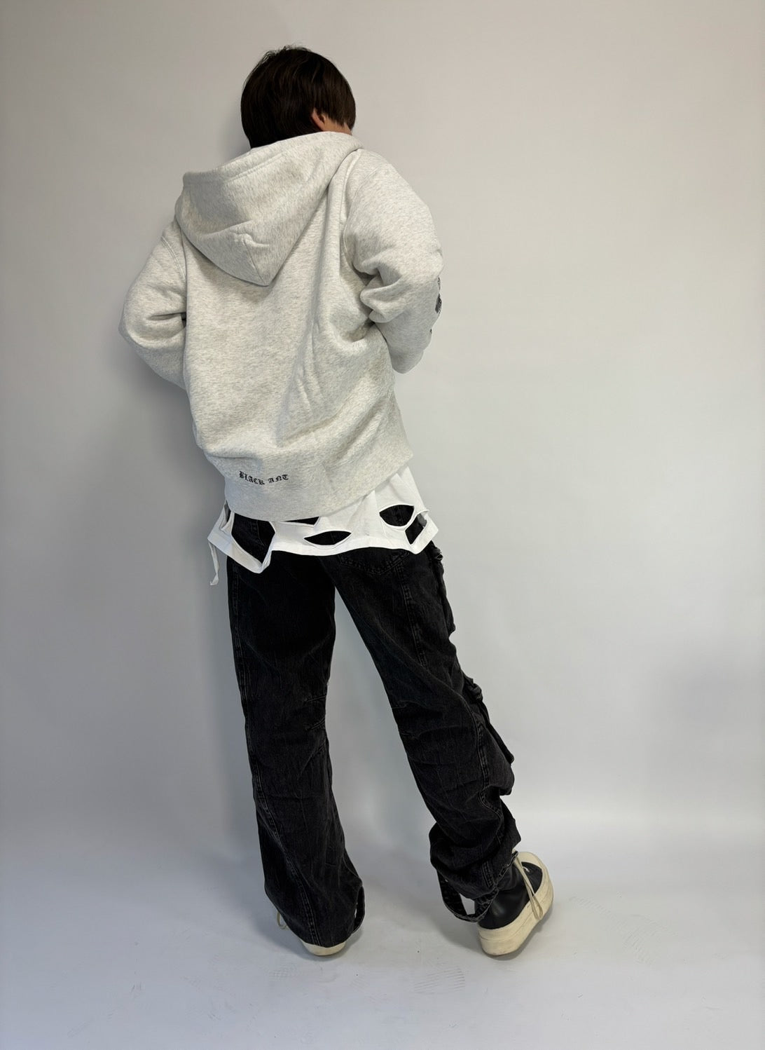 フラワーリップ ジップパーカー | Flower lip zip hoodie