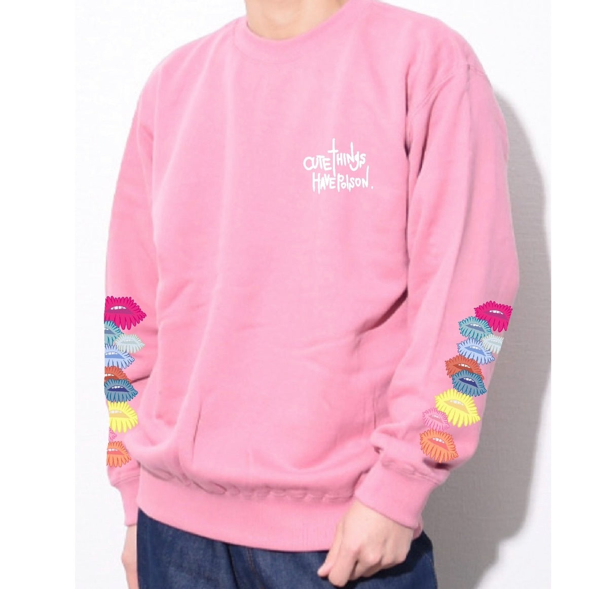 フラワーリップトレーナー | Flower Lip Sweatshirt