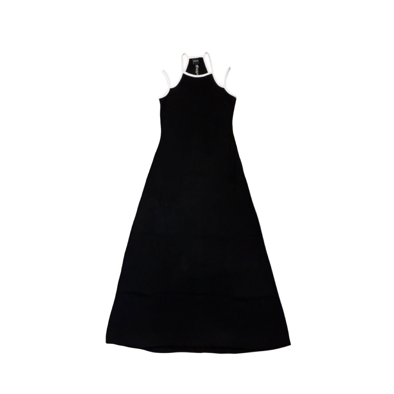 リブニットロングワンピース | Rib knit long dress