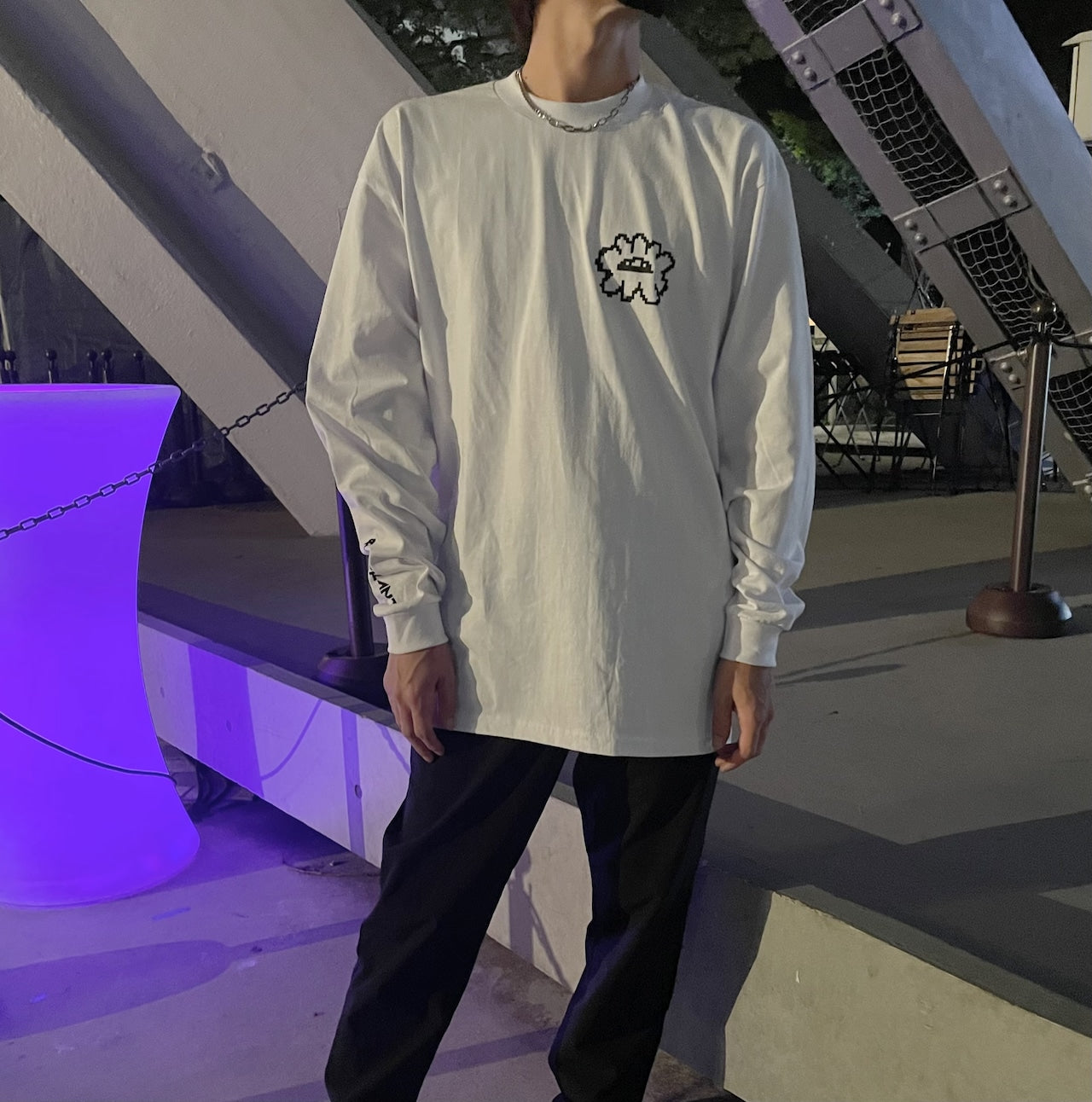 フラワーリップロンT | Flower lip long T