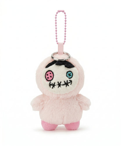 チビ3匹の戦士ぬいぐるみキーホルダー（単品） / Three Warriors Mini Plush Keychain (Single Item)