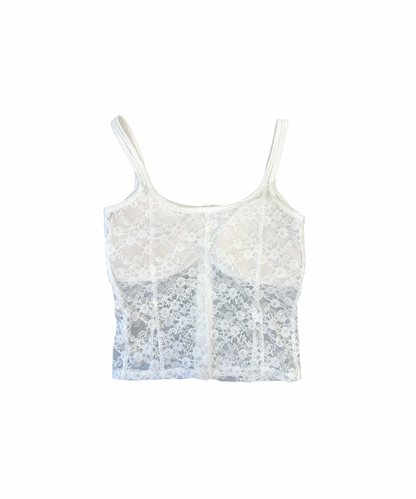 レースコルセットキャミソール / Lace Corset Camisole
