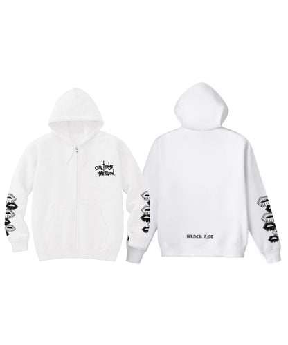 【新色入荷】フラワーリップ ジップパーカー |  Flower lip zip hoodie