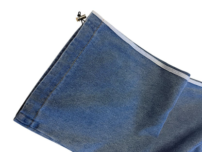 【予約商品】サイドラインワイドデニム / Side Line Wide Denim