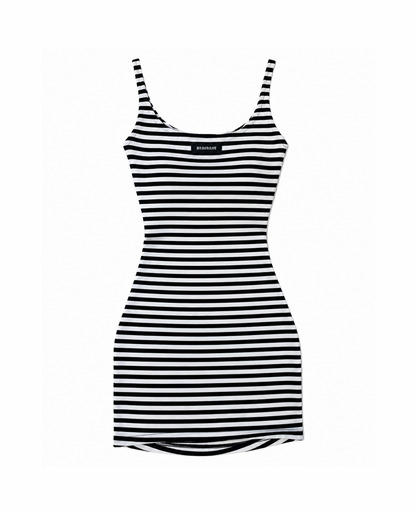 ボーダーキャミワンピース / Striped Cami Dress