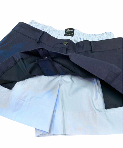 ダブルレイヤープリーツミニスカート / Double Layer Pleated Mini Skirt