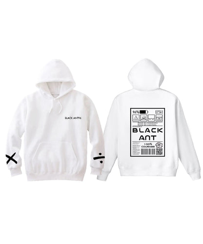 ラベルデザインパーカー / Label Print Hoodie
