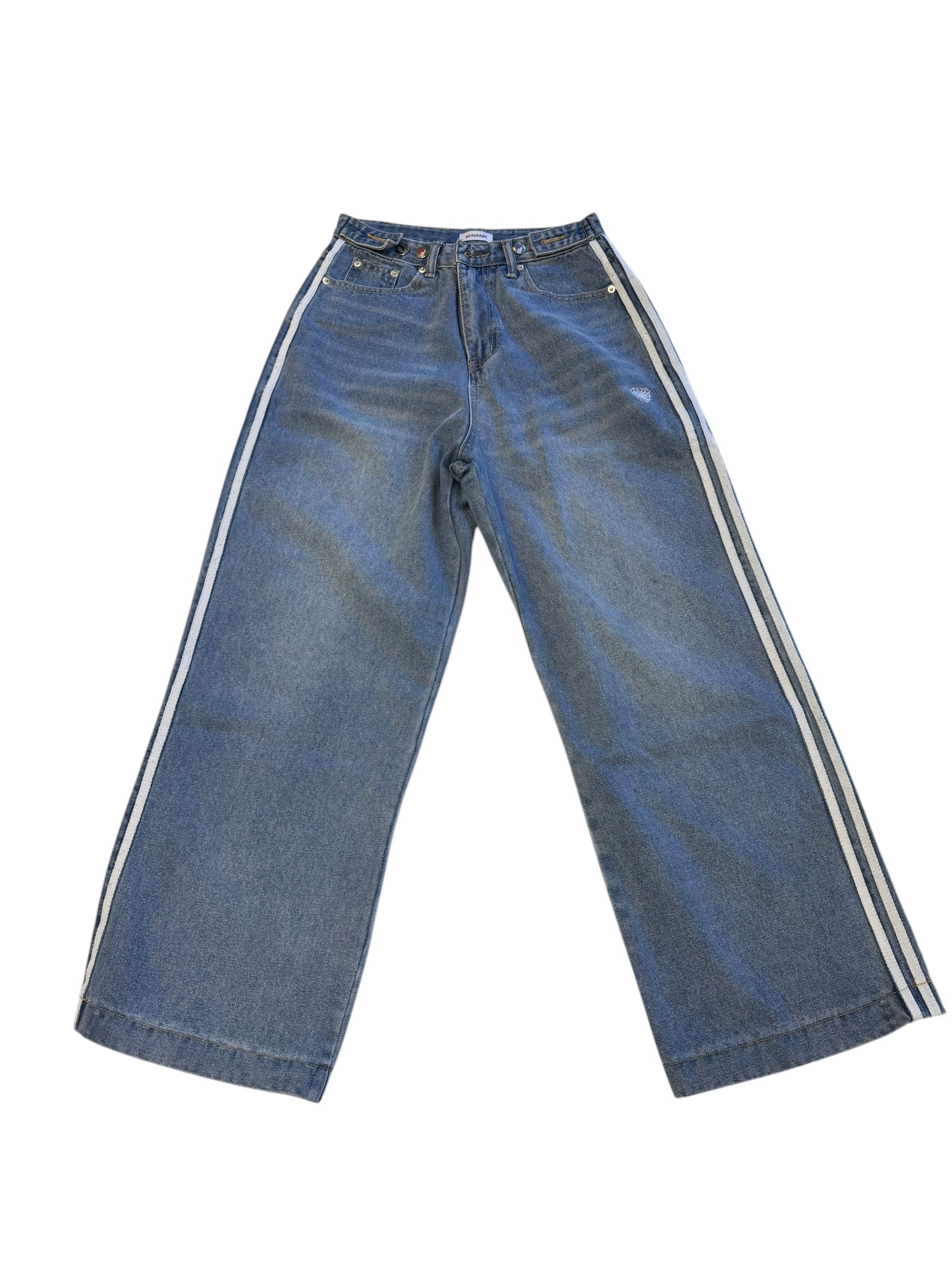 【予約商品】サイドラインワイドデニム / Side Line Wide Denim
