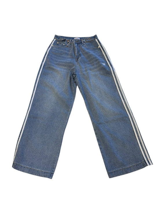 【予約商品】サイドラインワイドデニム / Side Line Wide Denim