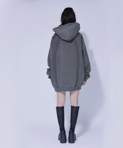 フェードラインジップパーカー / Fade Line Zip Hoodie