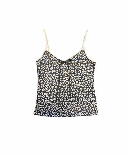 レオパードリボンキャミ / Leopard Ribbon Cami