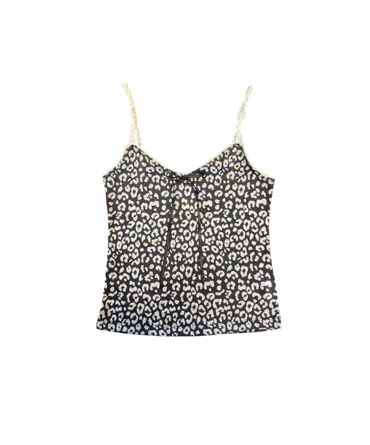 レオパードリボンキャミ / Leopard Ribbon Cami