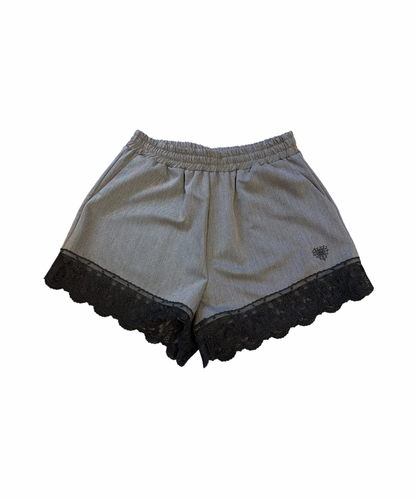 レースヘムショートパンツ / Lace Hem Shorts