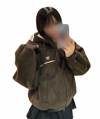 ムートンジップジャケット / Mouton Zip Jacket