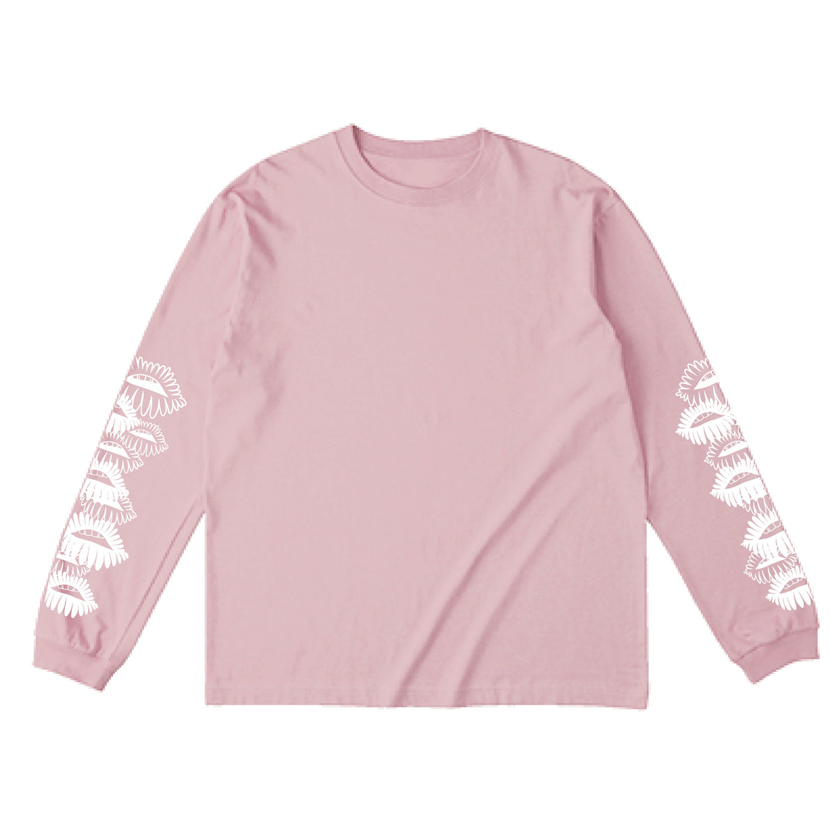 フラワーリップライン ロングTシャツ / Flower Lip Line Long Sleeve T-Shirt