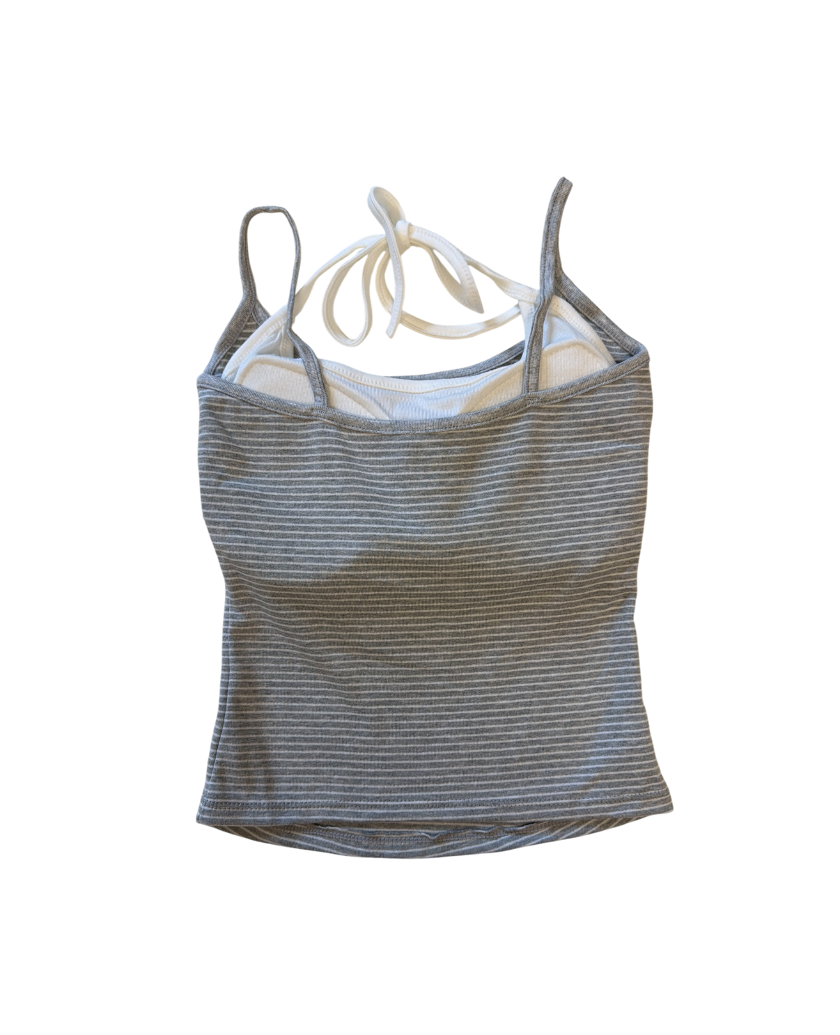 ダブルストラップボーダーキャミ / Double Strap Border Cami