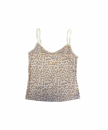 レオパードリボンキャミ / Leopard Ribbon Cami