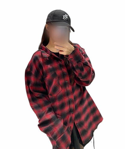 BAフランネルチェックシャツ / BA Flannel Check Shrts