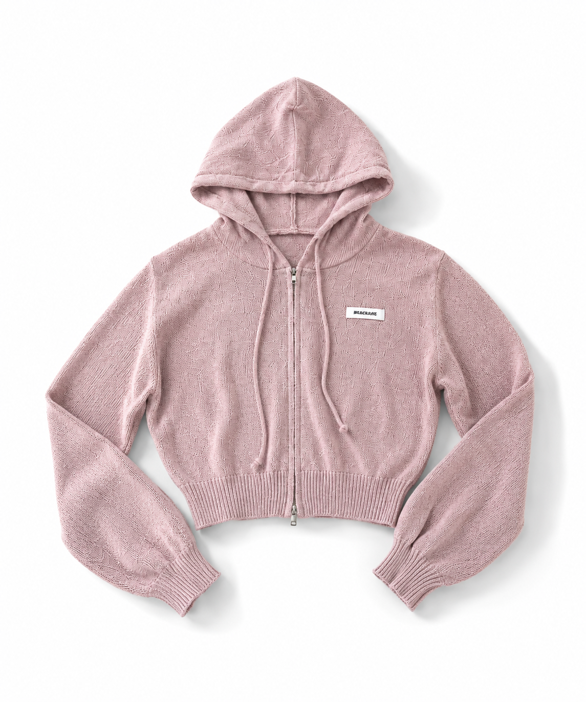 シアーニットフーディ / Sheer Knit Hoodie