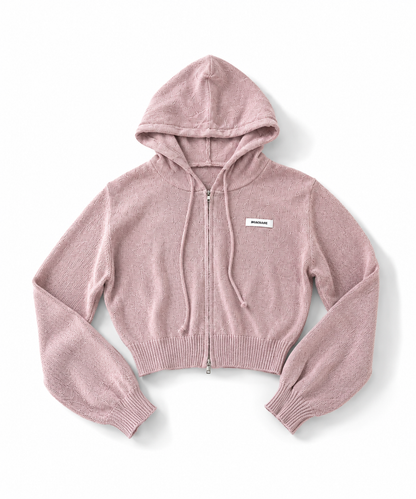 シアーニットフーディ / Sheer Knit Hoodie
