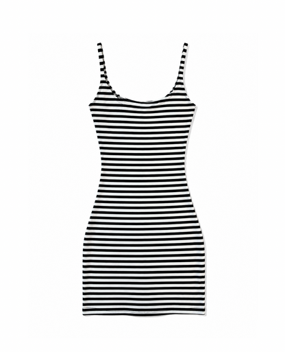 ボーダーキャミワンピース / Striped Cami Dress