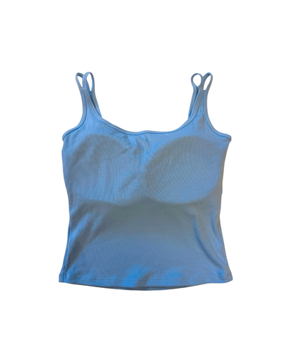 ダブルストラップリブキャミ / Double Strap Rib Cami