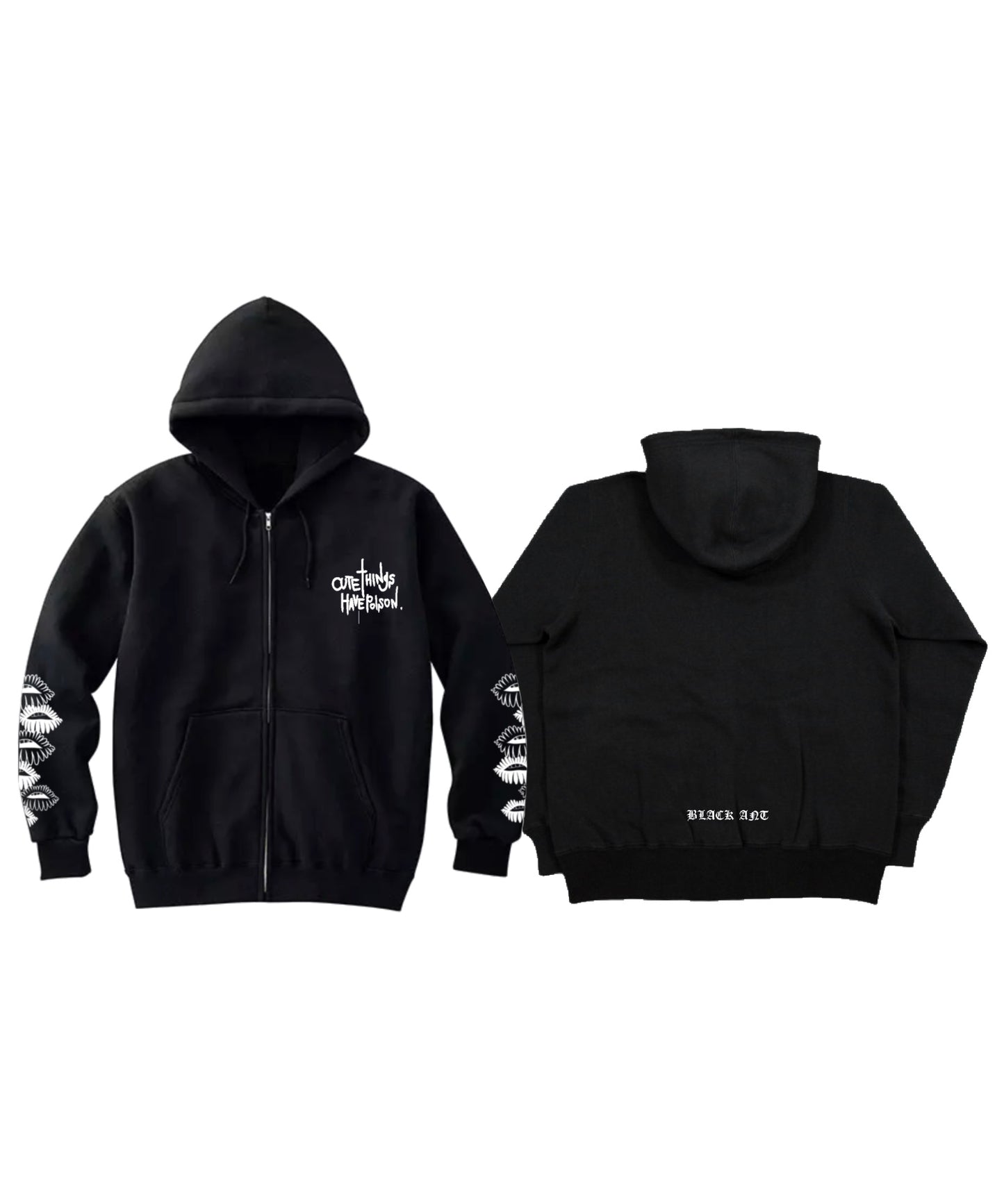 【新色入荷】フラワーリップ ジップパーカー |  Flower lip zip hoodie