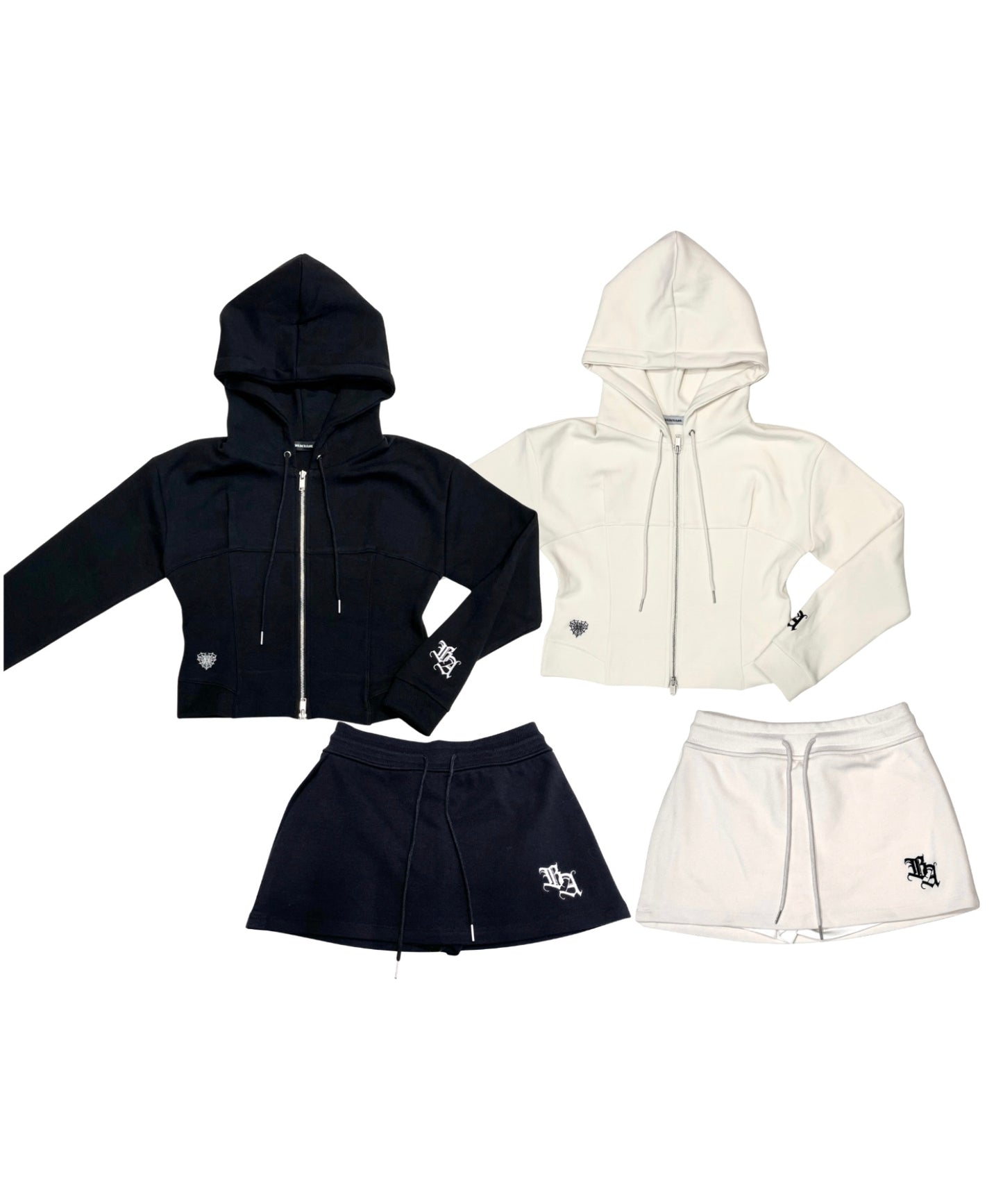 【2セット】ミニスカートセットアップ / Mini Skirt Set