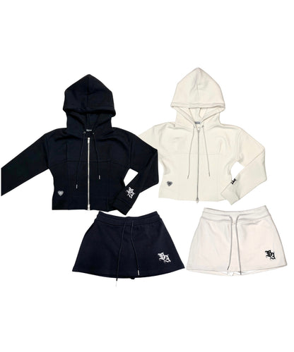 【2セット】ミニスカートセットアップ / Mini Skirt Set