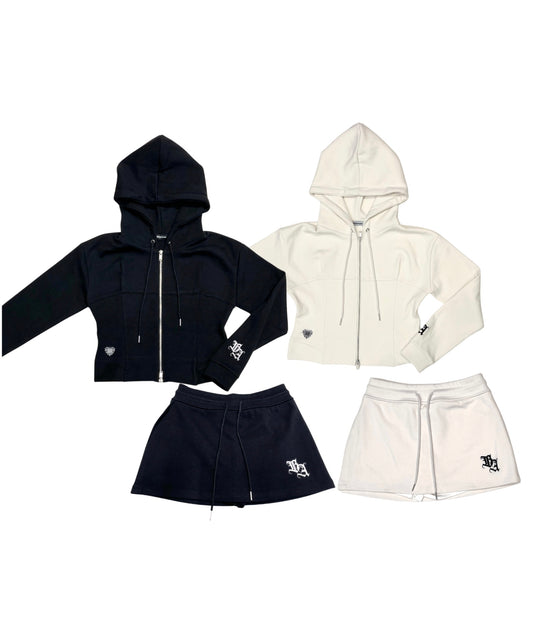 【2セット】ミニスカートセットアップ / Mini Skirt Set