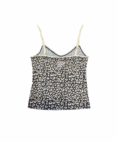 レオパードリボンキャミ / Leopard Ribbon Cami
