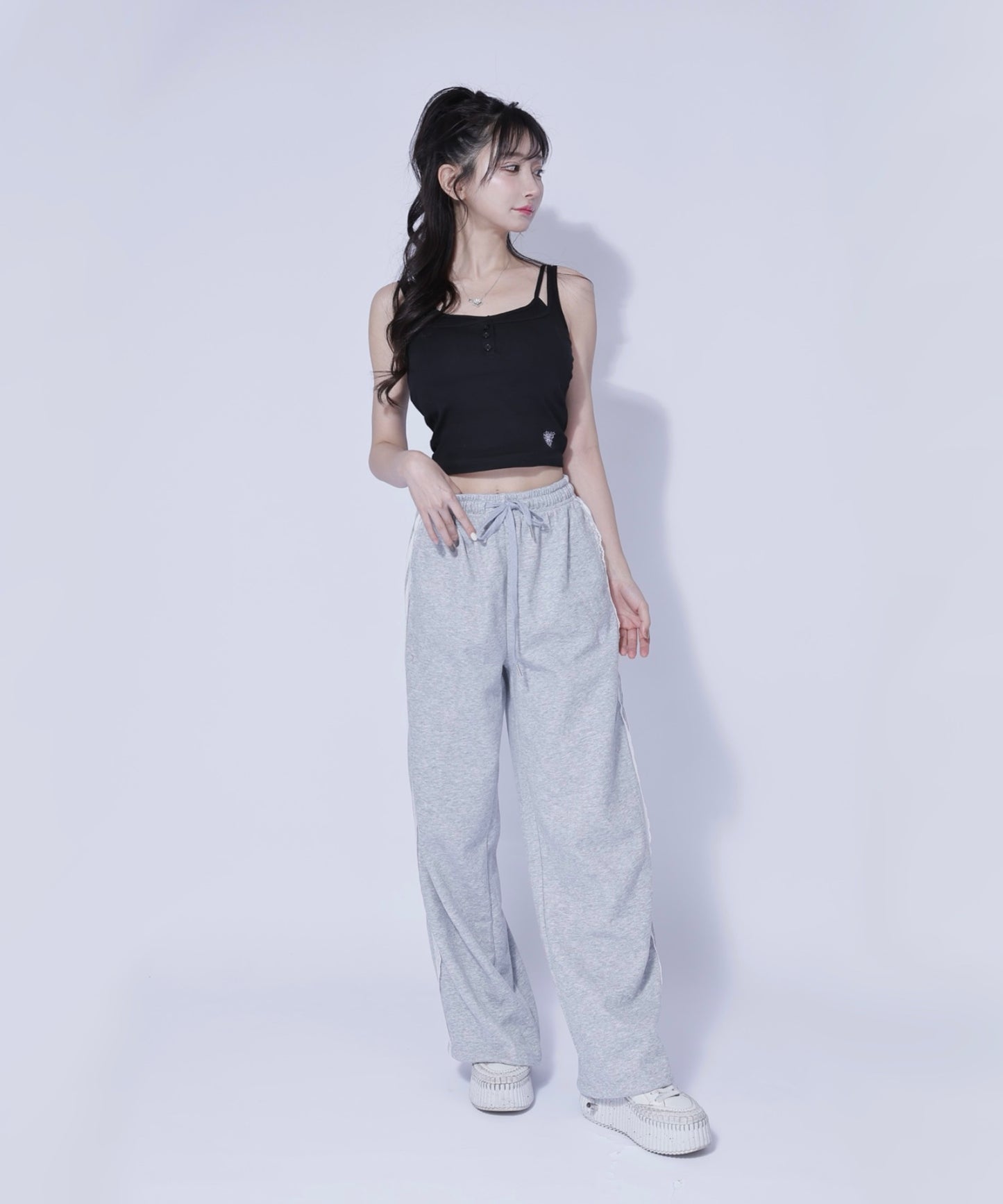 【クーポン対象】
レーストラックパンツ/Lace Track Pants