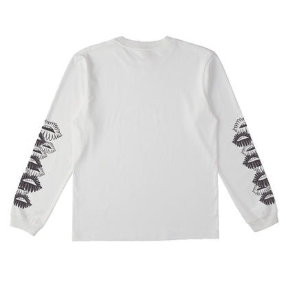 フラワーリップライン ロングTシャツ / Flower Lip Line Long Sleeve T-Shirt