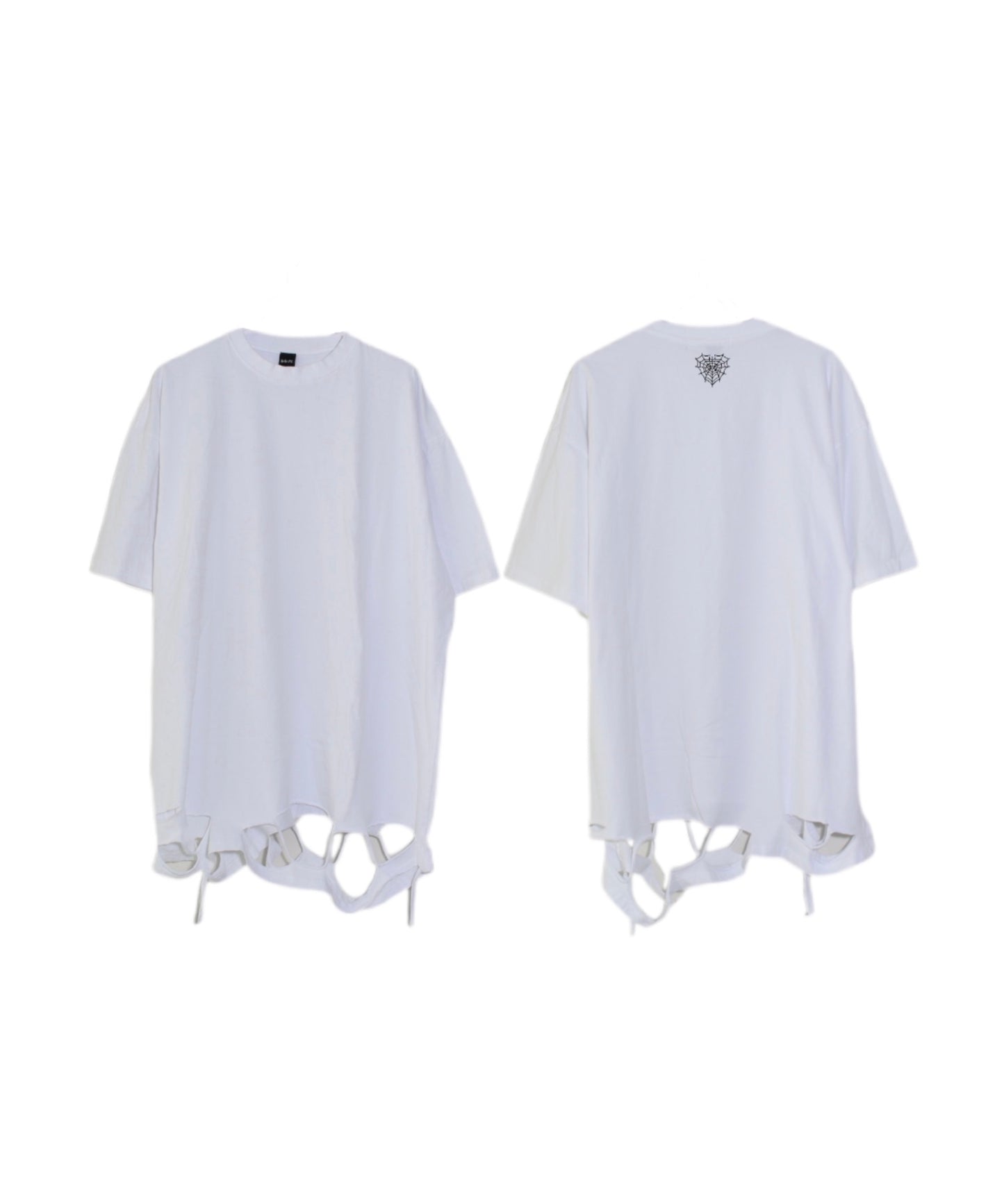 穴あきTシャツ | T-shirt with a hole in it