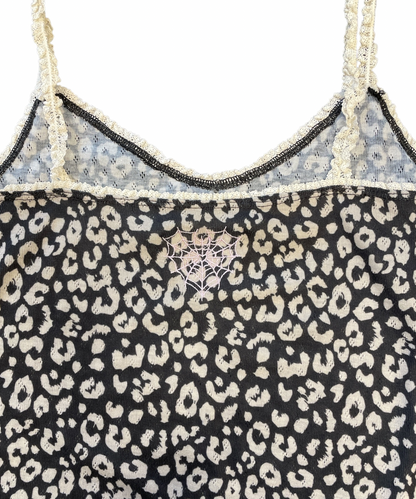 レオパードリボンキャミ / Leopard Ribbon Cami