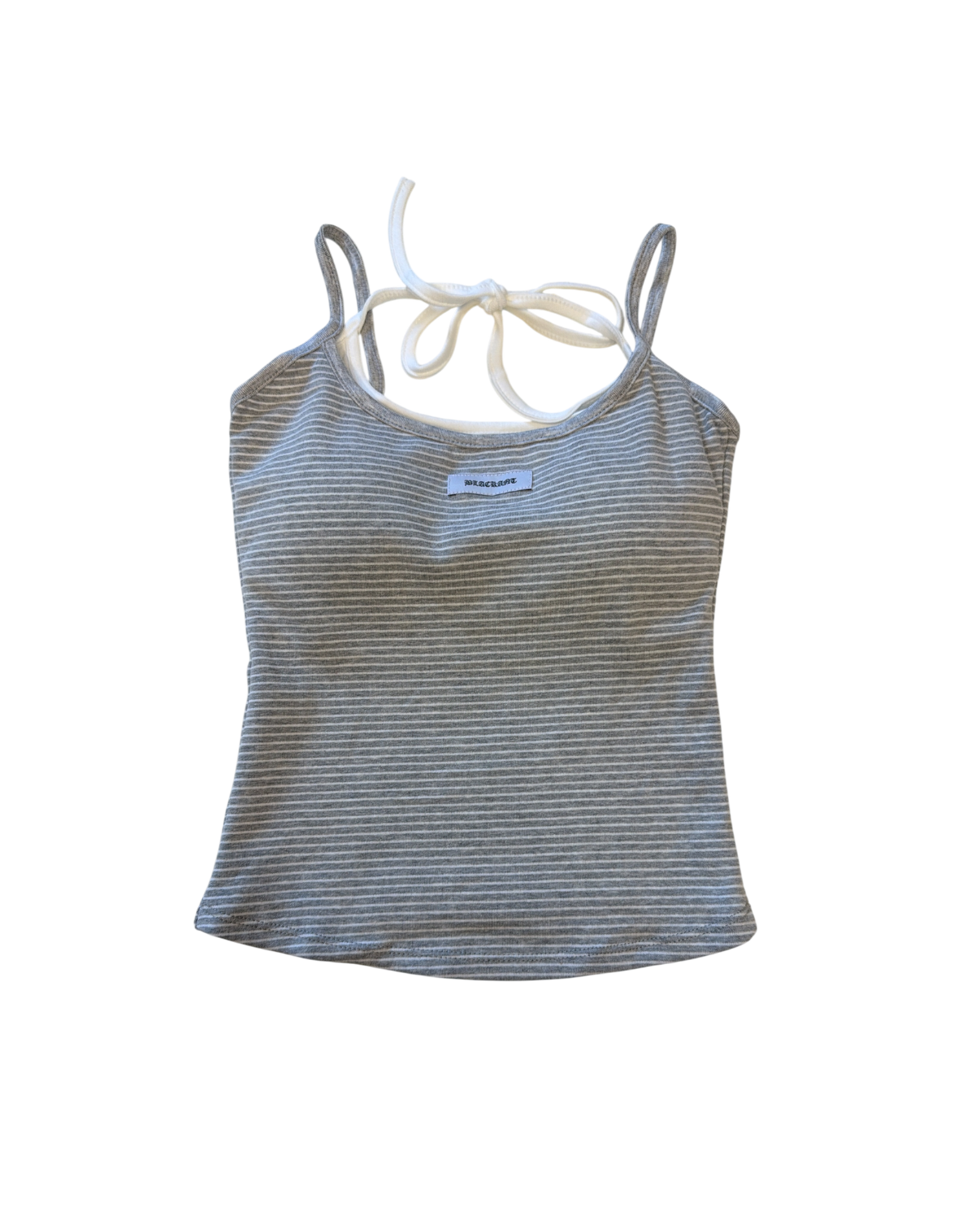 ダブルストラップボーダーキャミ / Double Strap Border Cami
