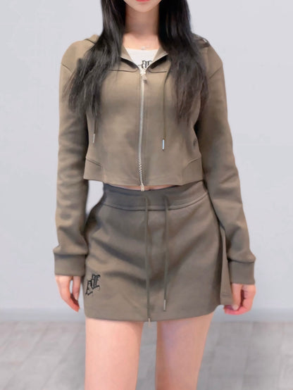 【クーポン対象】
ミニスカートセットアップ / Mini Skirt Set