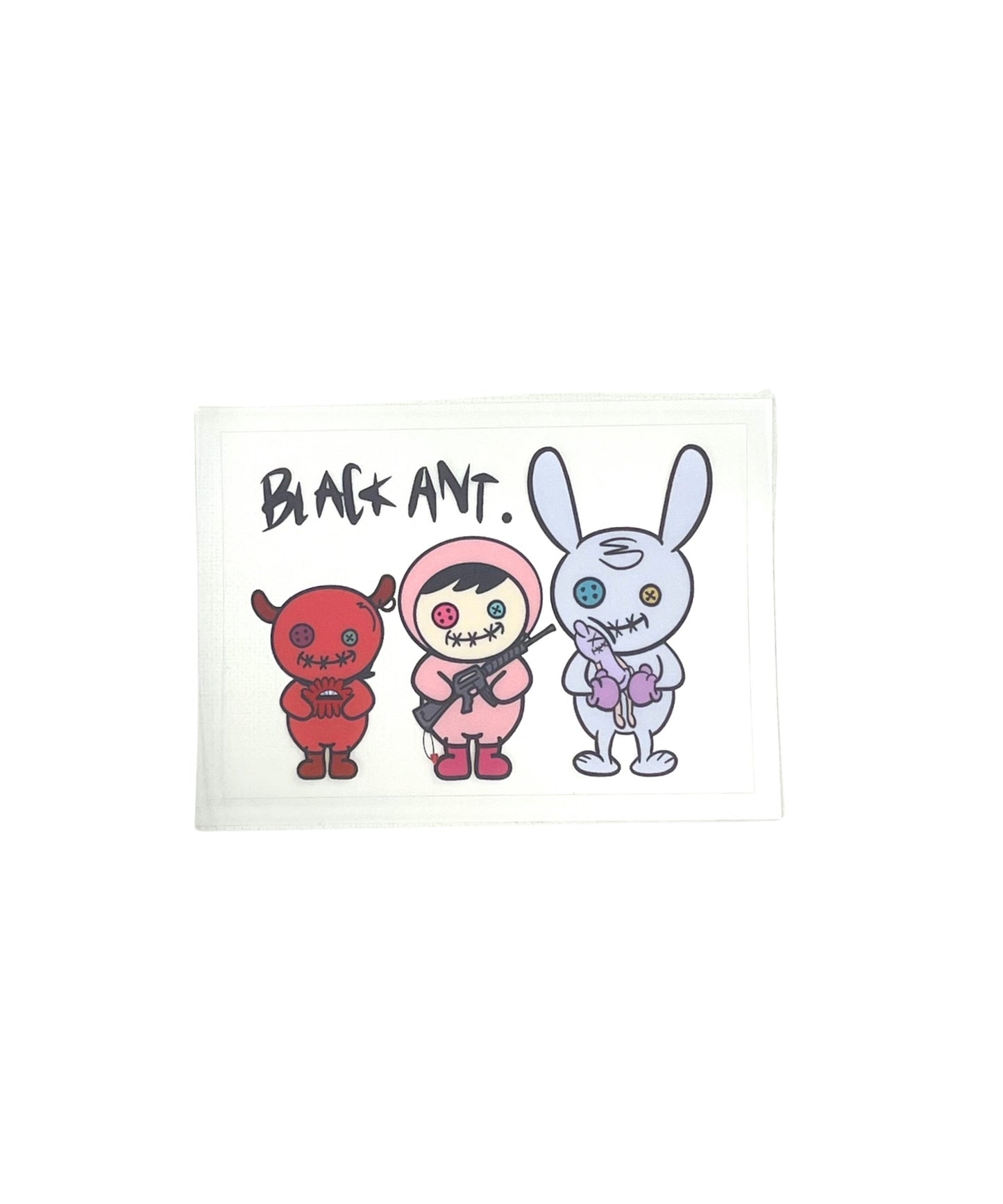 3匹の戦士 ステッカー | Three Warriors Sticker