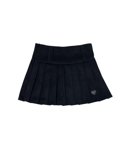 スエードプリーツスカート / Suede Pleated Skirt